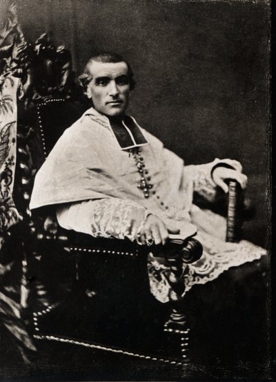 Portrait of Adolphe Perraud, French Cardinal and academician by French Photographer